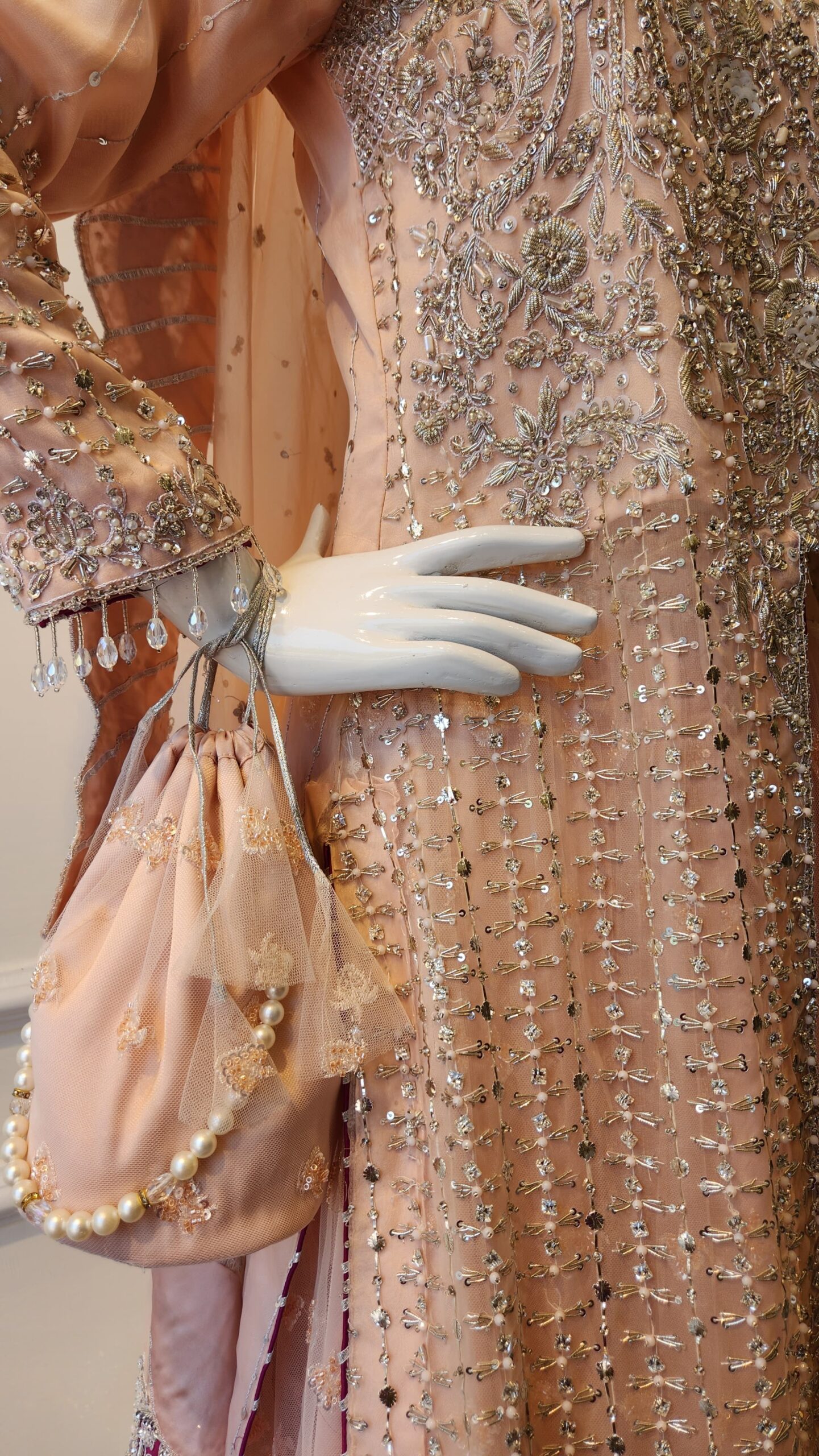 Blush Embroidered Lehenga - Image 3