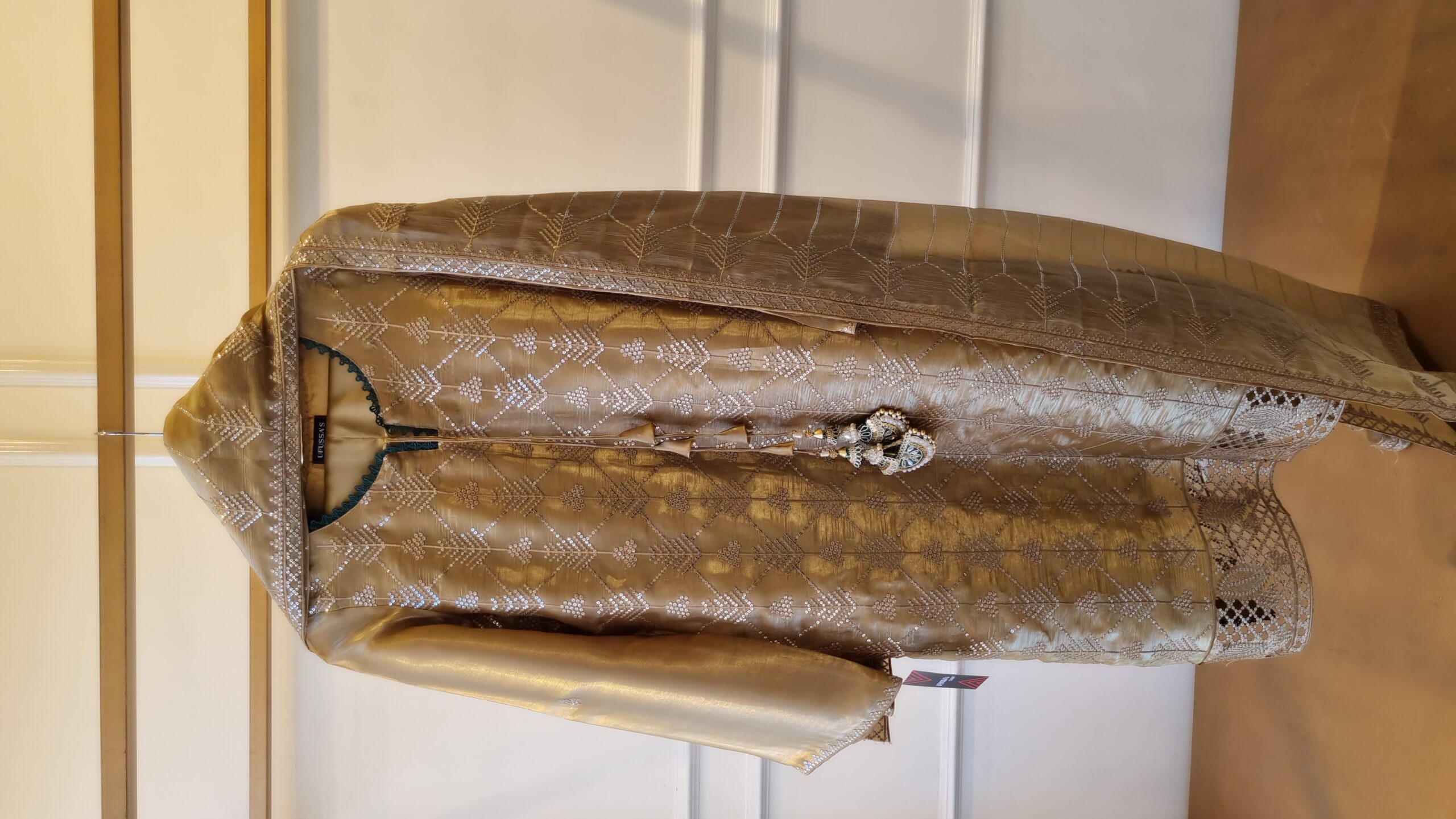 Gold Embroidered Suit - Image 2