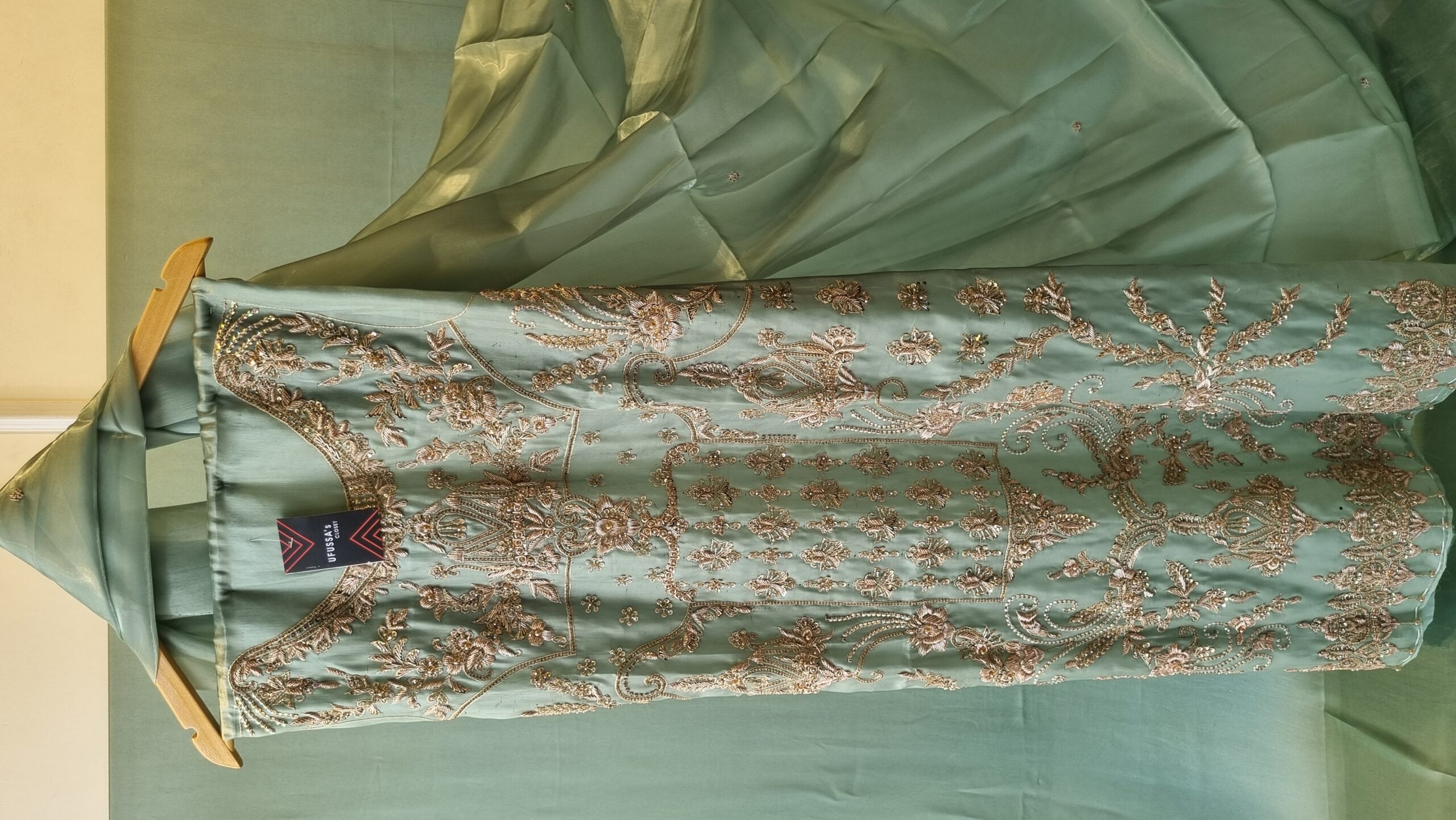 Mint Royale Embellished Silk Suit