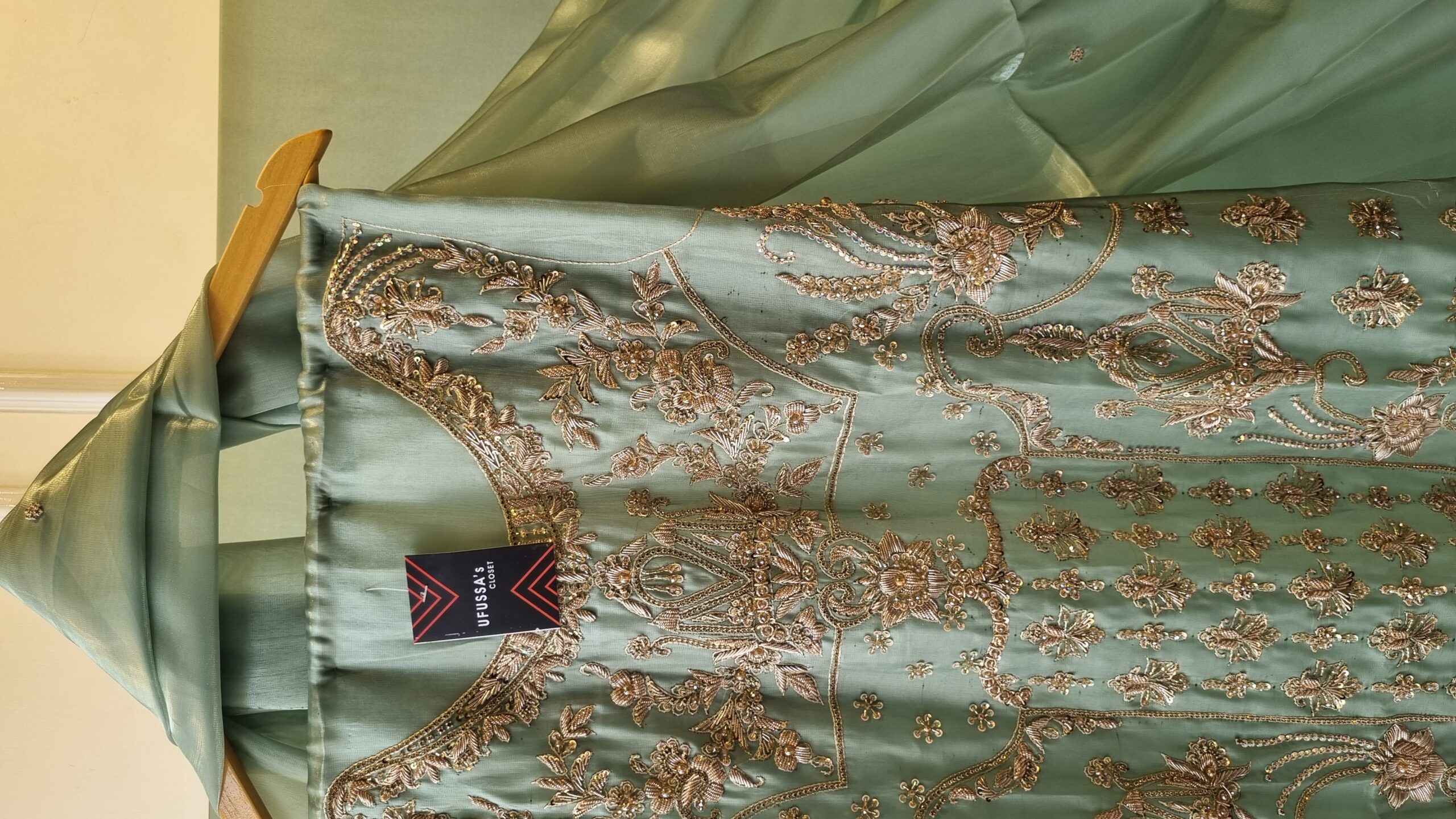 Mint Royale Embellished Silk Suit - Image 3