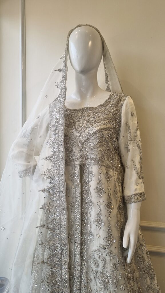 Ivory Royale Organza Bridal Maxi