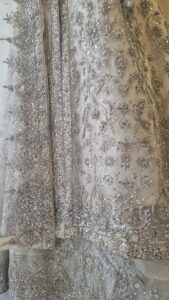 Ivory Royale Organza Bridal Maxi