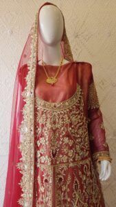 Ruby Gold Bridal Maxi