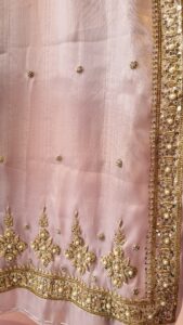 Lilac Grace Embellished Silk Suit