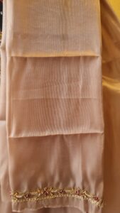 Gold Silk Hand Embellished Formal Suit