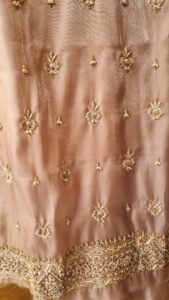 Gold Silk Hand Embellished Formal Suit
