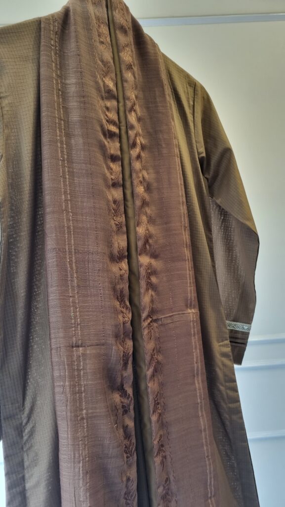 Mocha Grace Lawn Suit