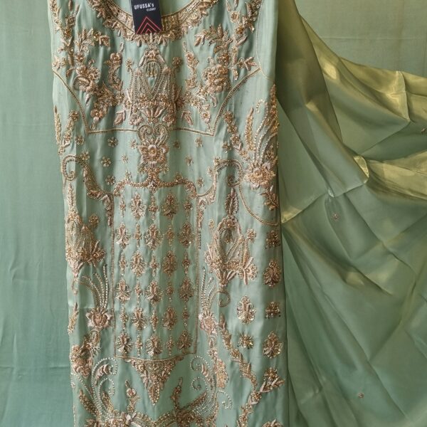 Mint Royale Embellished Silk Suit