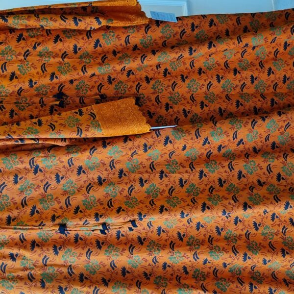Sunset Bloom Embroidered Kaftan