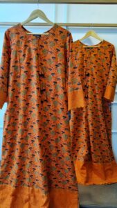 Sunset Bloom Embroidered Kaftan