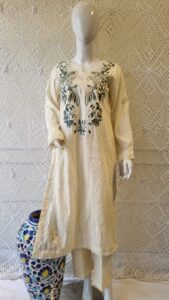 White Elegance Lawn Suit